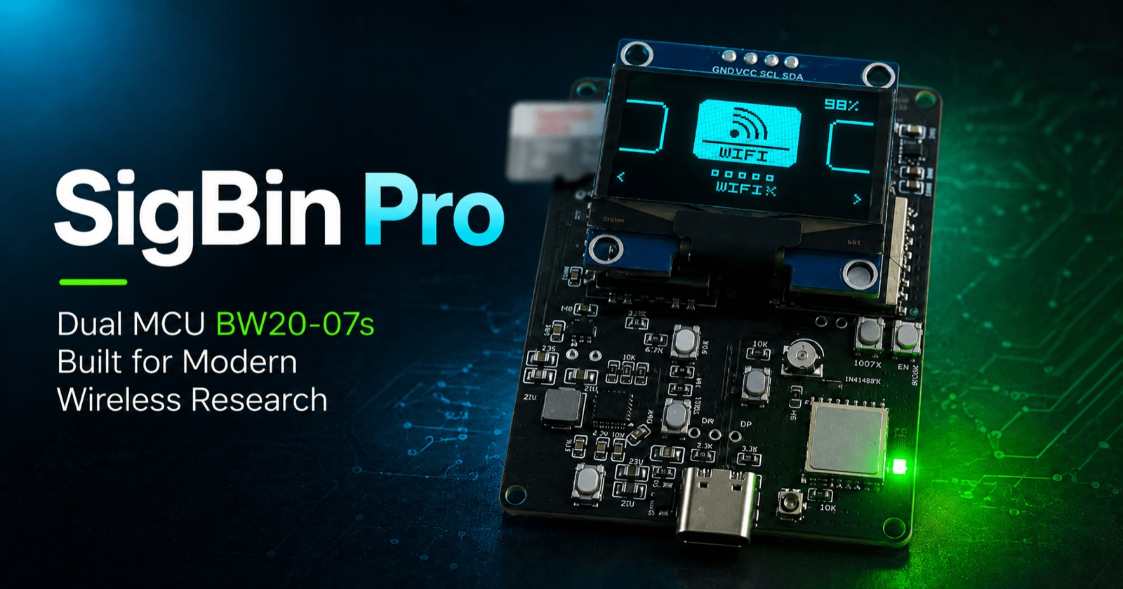 SigBin Pro — Dual MCU BW20-07s